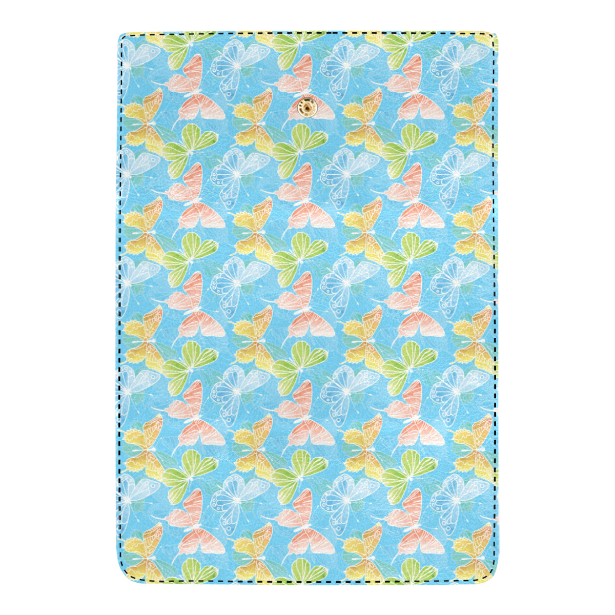 Butterfly Pattern Print Design 05 Women's Trifold Wallet