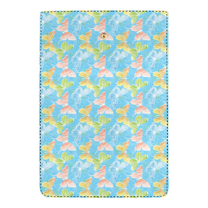 Butterfly Pattern Print Design 05 Women's Trifold Wallet