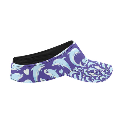 Dolphin Smile Print Pattern Unisex Sun Visor