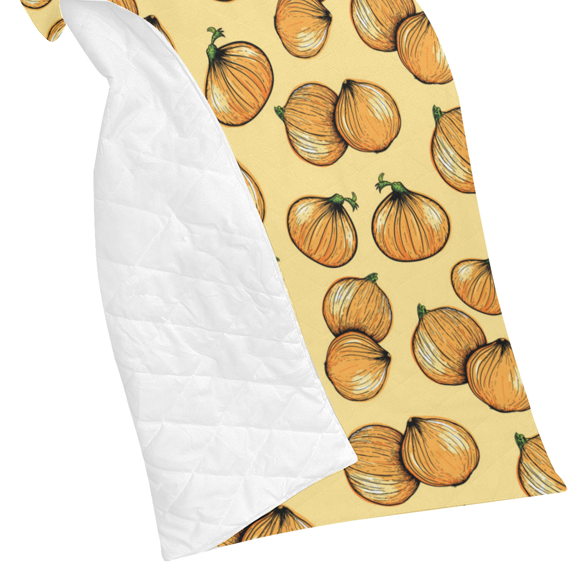 Onion Pattern Print Design A04 Premium Quilt