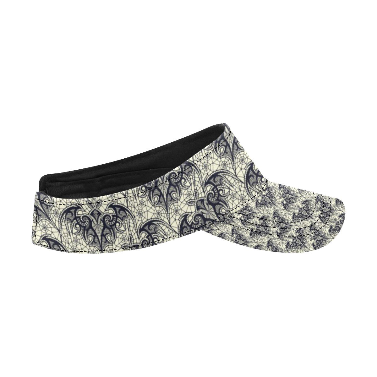 Bat Tribal Pattern Print Design 06 Unisex Sun Visor