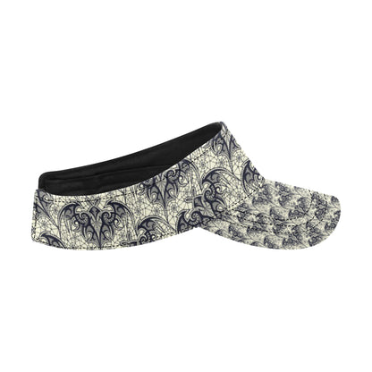 Bat Tribal Pattern Print Design 06 Unisex Sun Visor