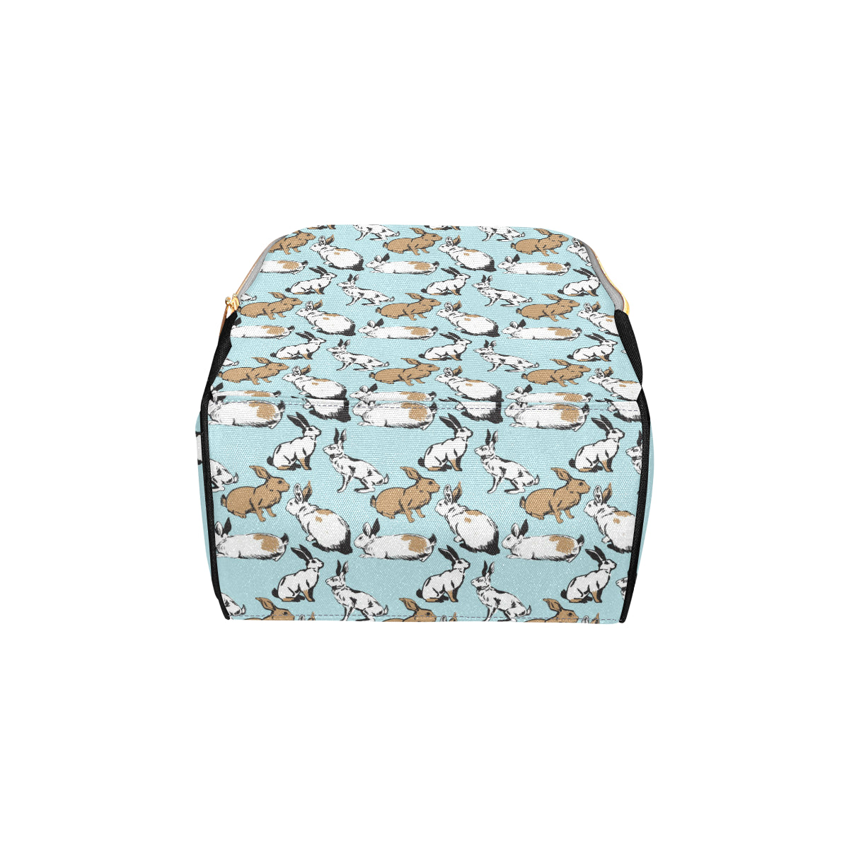 Rabbit Pattern Print Design RB018 Diaper Bag Backpack