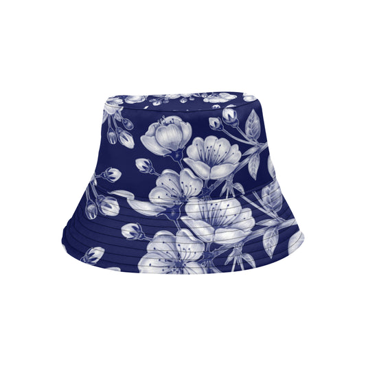 Cherry Blossom Pattern Print Design CB01 Unisex Bucket Hat