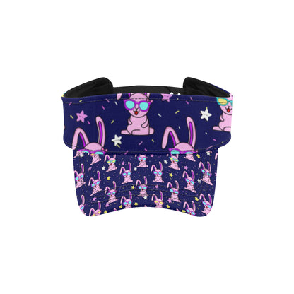 Rabbit Baby Pattern Print Design RB015 Unisex Sun Visor