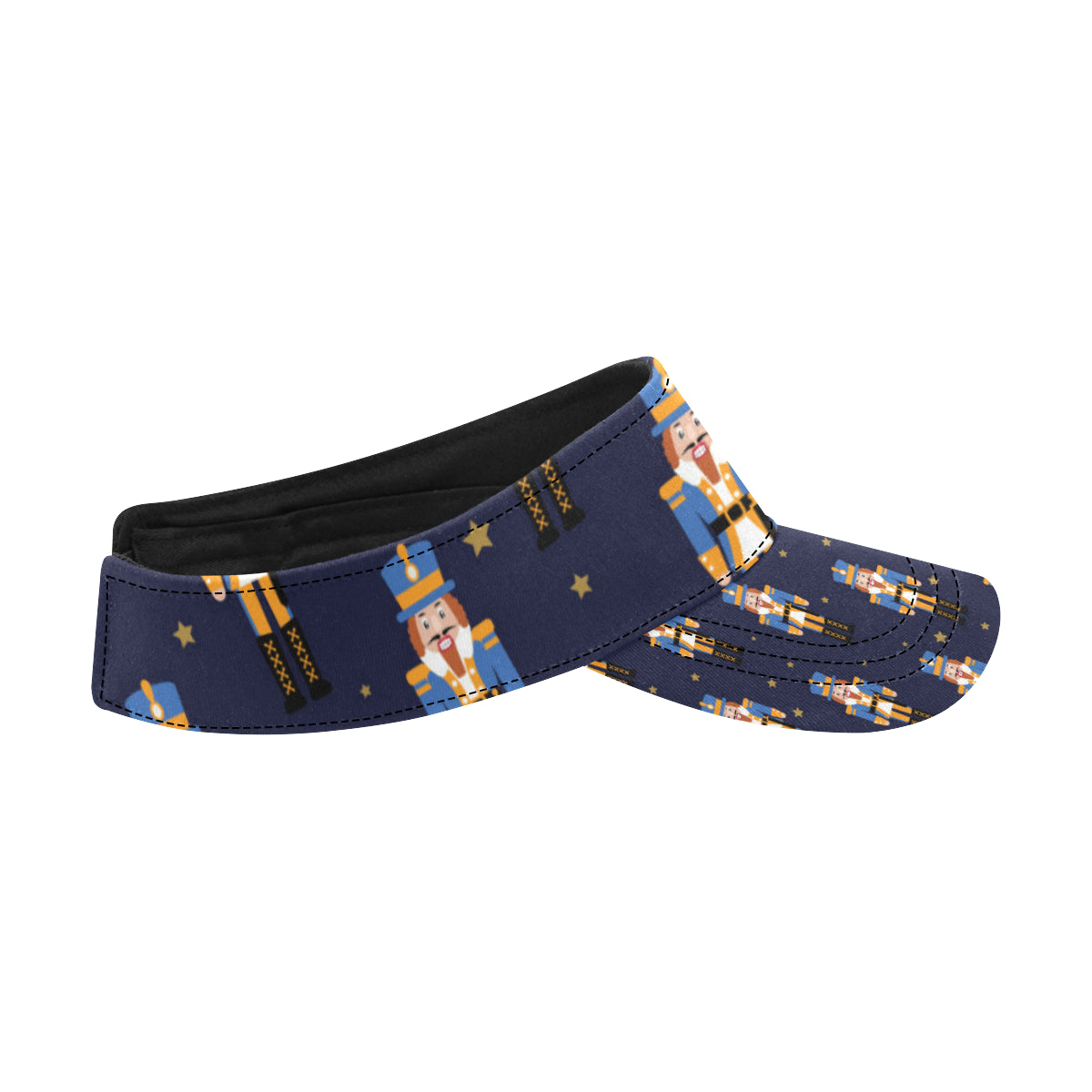 Nutcracker Pattern Print Design A04 Unisex Sun Visor