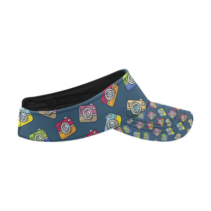 Camera Pattern Print Design 03 Unisex Sun Visor