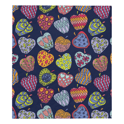 Apple Pattern Print Design AP05 Premium Quilt