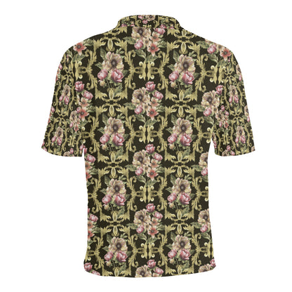 Baroque Pattern Print Design 02 Men Polo Shirt