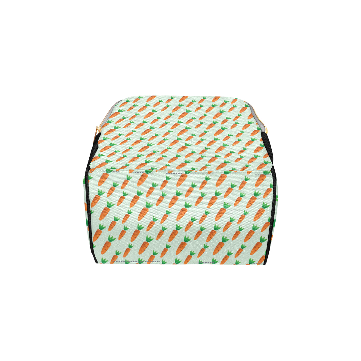 Carrot Pattern Print Design 05 Diaper Bag Backpack