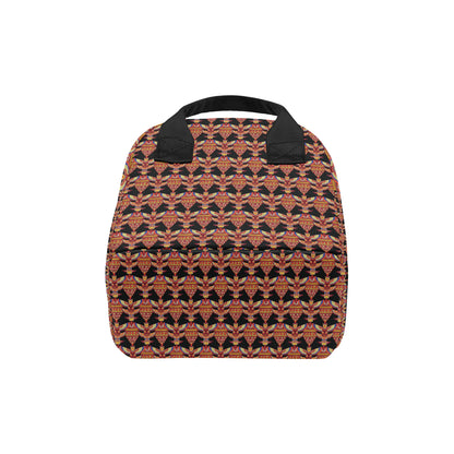 Totem Pole Print Insulated Lunch Bag