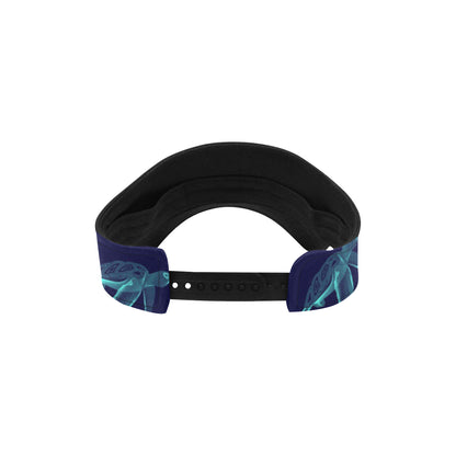 Sea Turtle Pattern Print Design T04 Unisex Sun Visor