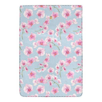 Orchid Pink Pattern Print Design OR01 Women's Trifold Wallet