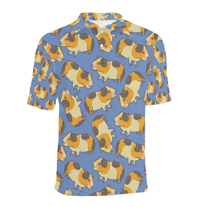 Guinea Pig Pattern Print Design 01 Men Polo Shirt