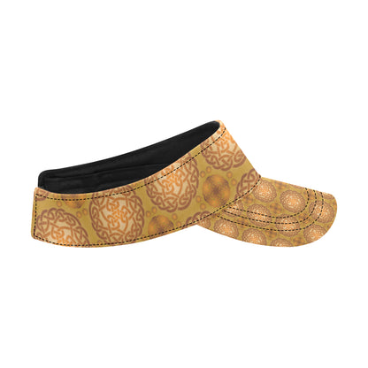 Celtic Pattern Print Design 01 Unisex Sun Visor
