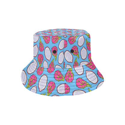 Dragonfruit Pattern Print Design DF04 Unisex Bucket Hat