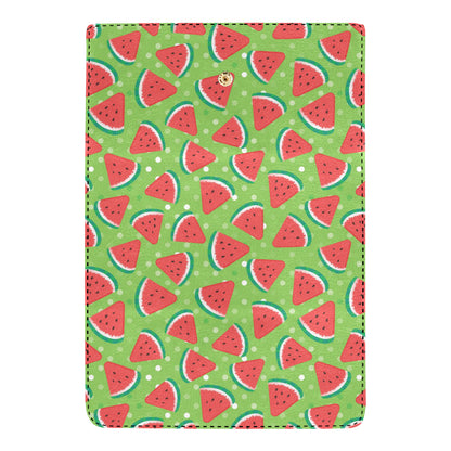 Watermelon Pattern Print Design WM05 Women's Trifold Wallet