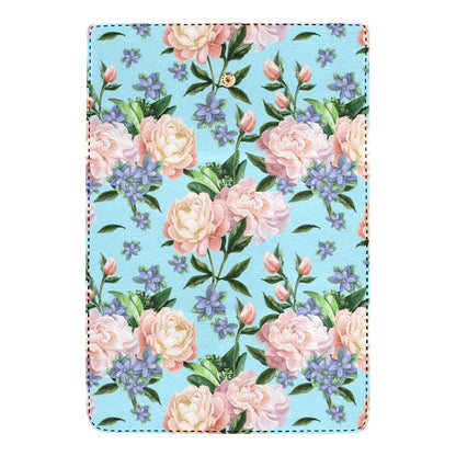 Peony Pattern Print Design PE02 Women's Trifold Wallet