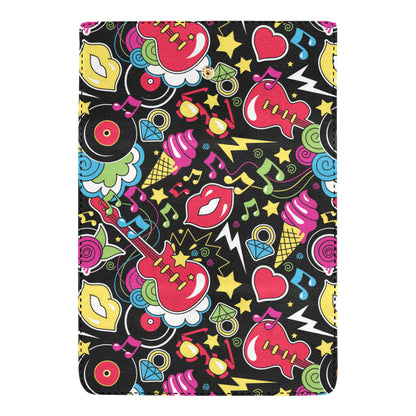 Pop Art Pattern Print Design A04 Women's Trifold Wallet