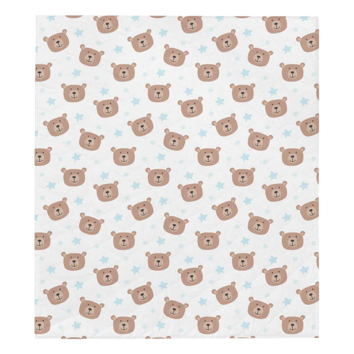 Bear Pattern Print Design BE02 Premium Quilt