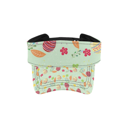 Easter Eggs Pattern Print Design RB07 Unisex Sun Visor