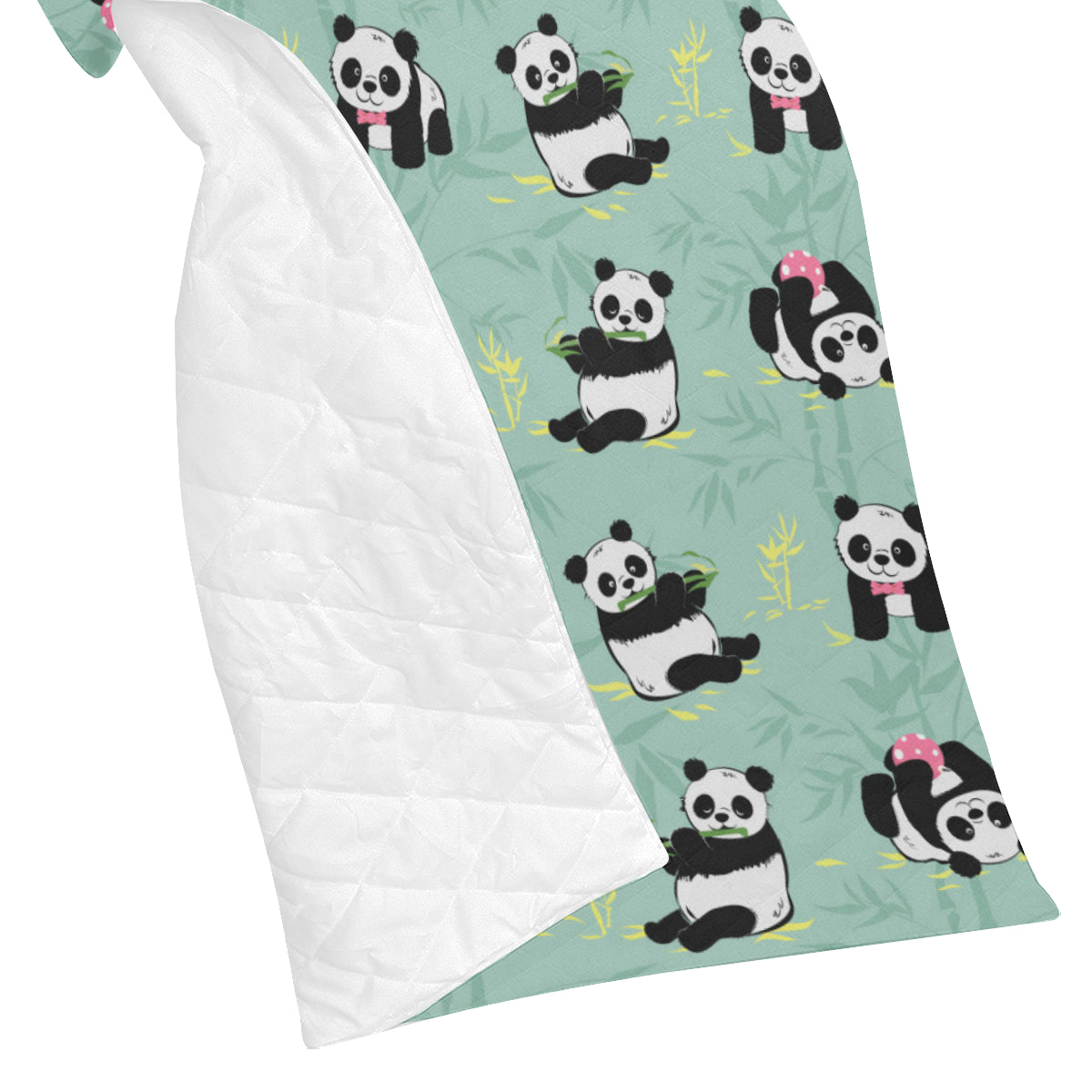 Panda Pattern Print Design A05 Premium Quilt