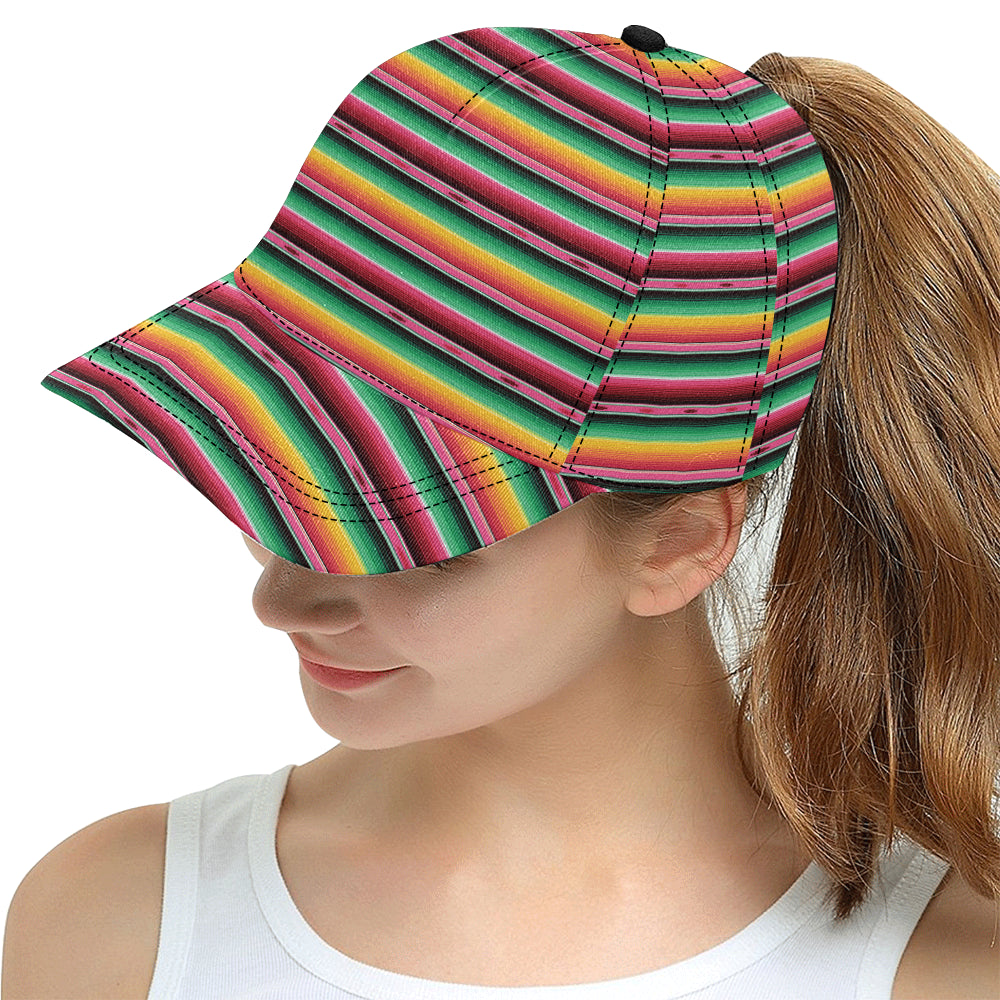Mexican Blanket Classic Print Pattern Snapback Cap