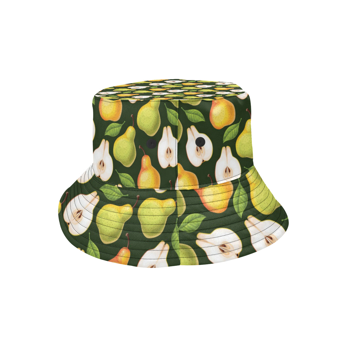 Pear Pattern Print Design PE06 Unisex Bucket Hat