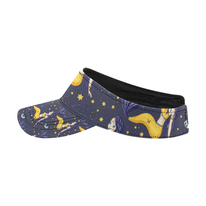Pisces Pattern Print Design A04 Unisex Sun Visor