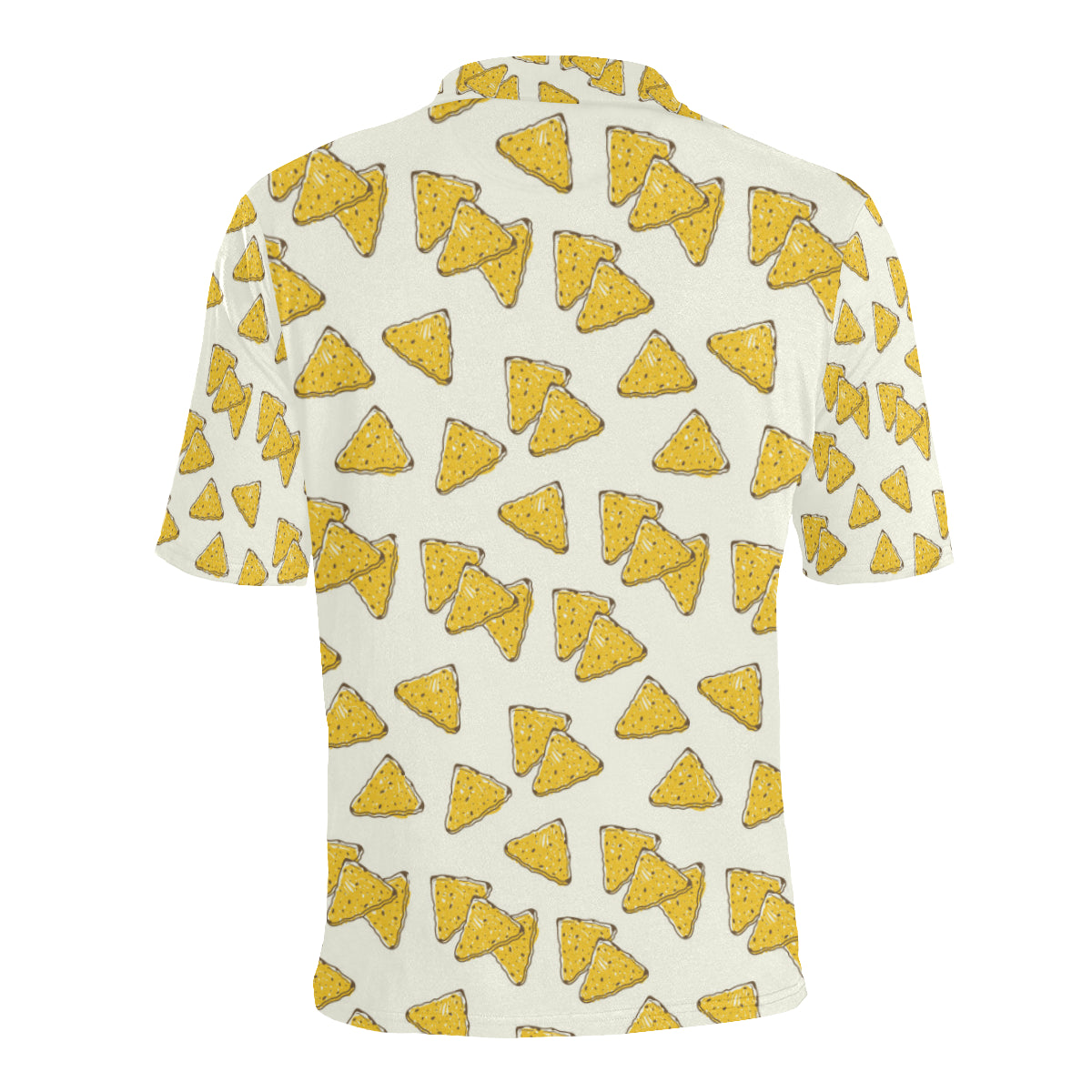 Nachos Pattern Print Design A01 Men Polo Shirt
