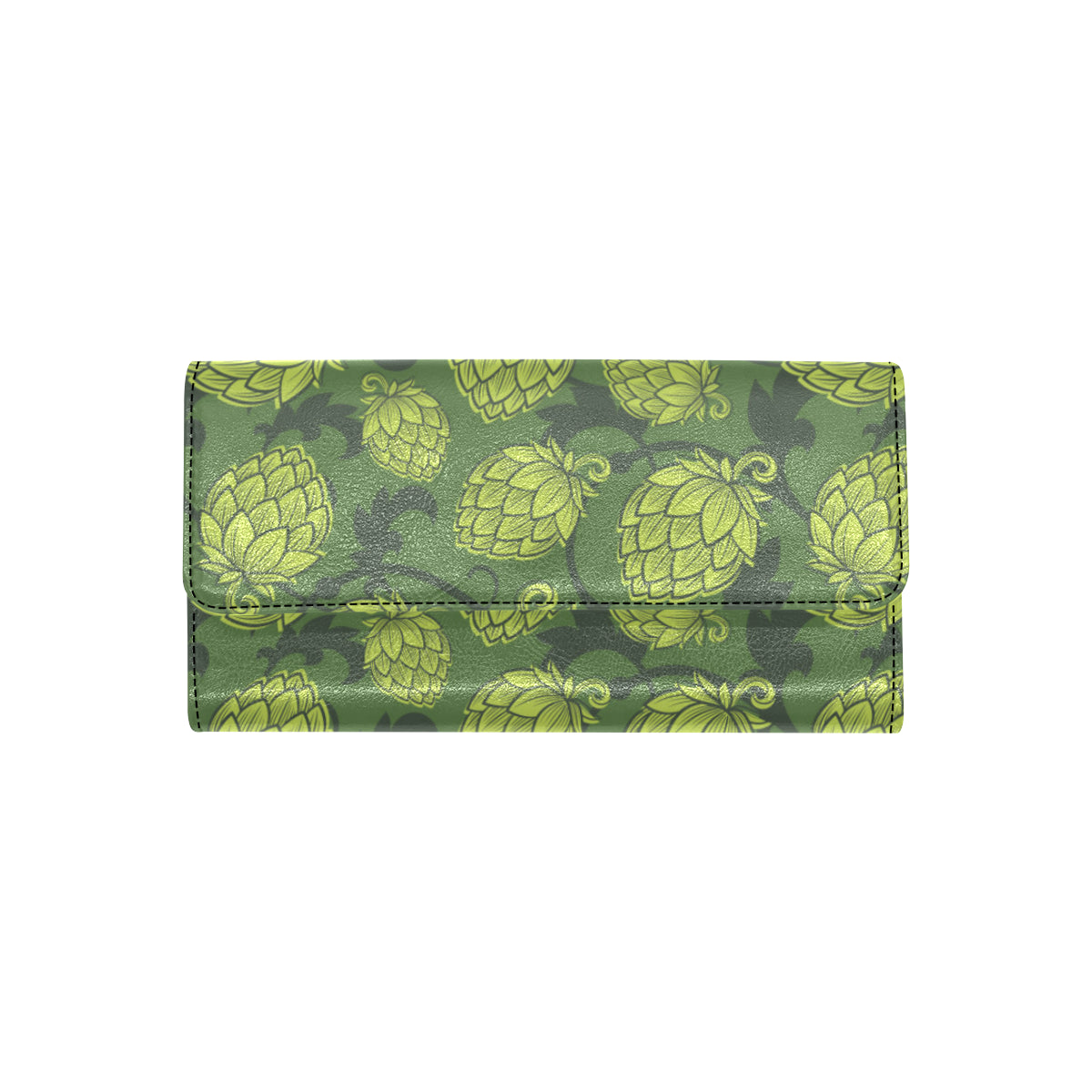 Hope Pattern Print Design 02 Women's Trifold Wallet