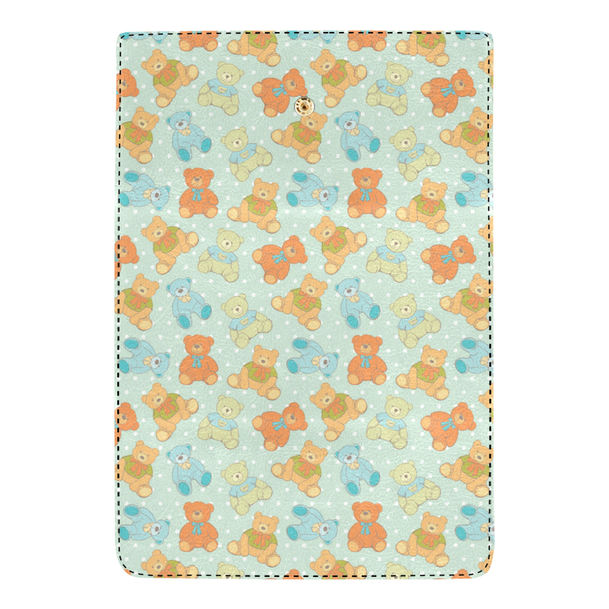 Bear Pattern Print Design 02 Women's Trifold Wallet