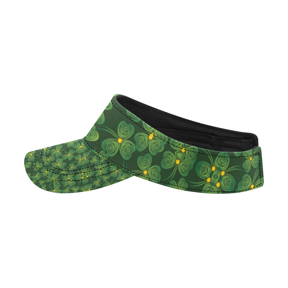 Shamrock Pattern Unisex Sun Visor