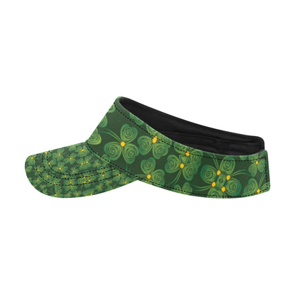 Shamrock Pattern Unisex Sun Visor