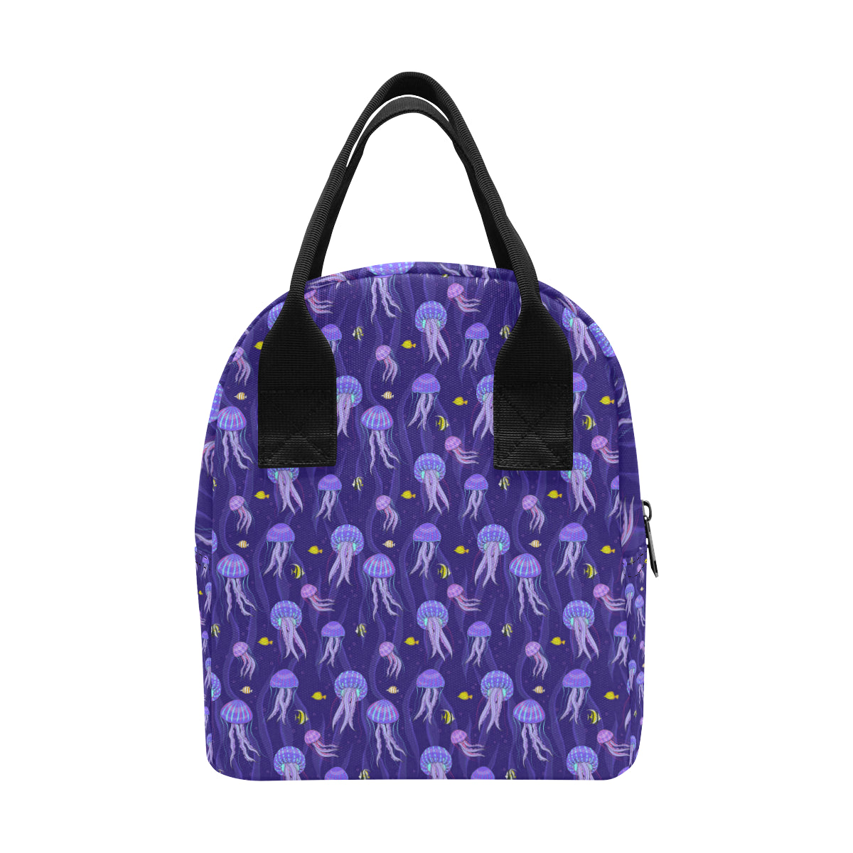 Jellyfish Style Print Insulated Lunch Bag