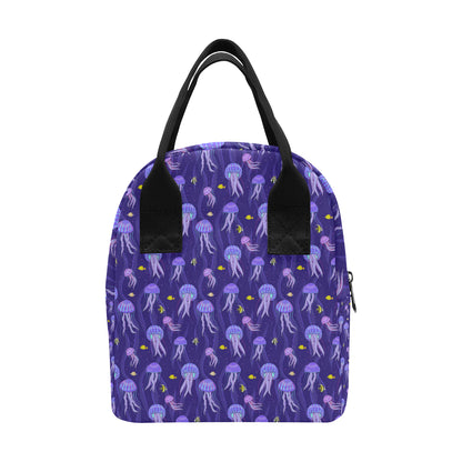 Jellyfish Style Print Insulated Lunch Bag