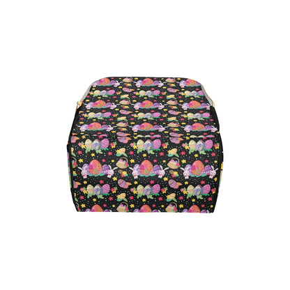 Easter Eggs Pattern Print Design RB06 Diaper Bag Backpack