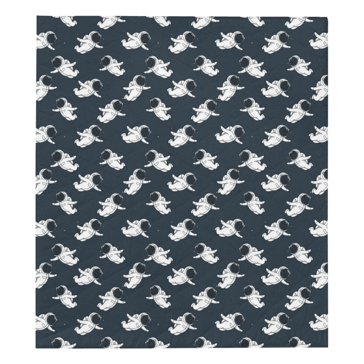 Astronaut Pattern Print Design 02 Premium Quilt