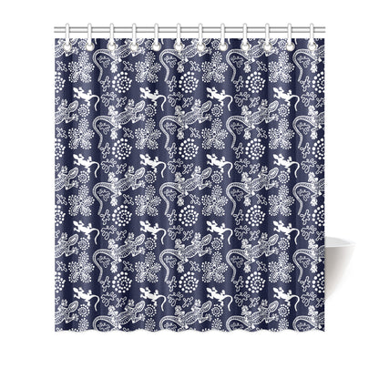lizard Pattern Print Design 03 Shower Curtain