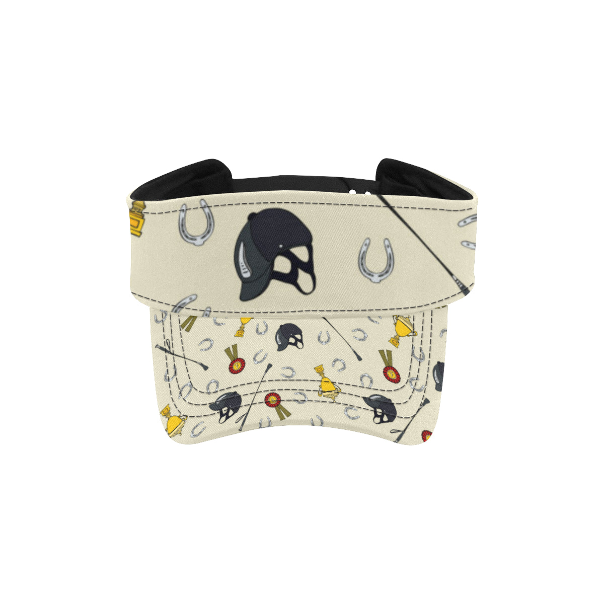 Equestrian Horseshoe Equipment Unisex Sun Visor