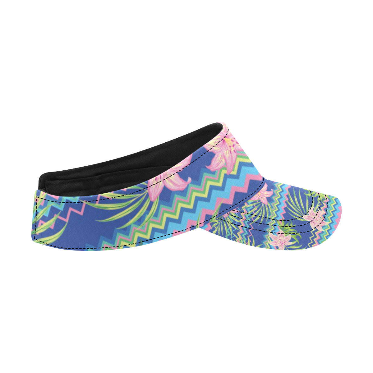 Lily Pattern Print Design LY015 Unisex Sun Visor