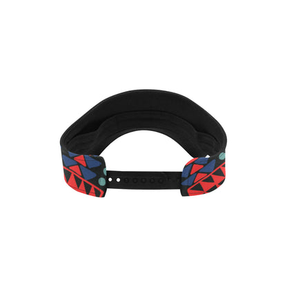 Kente Pattern Print Design 02 Unisex Sun Visor
