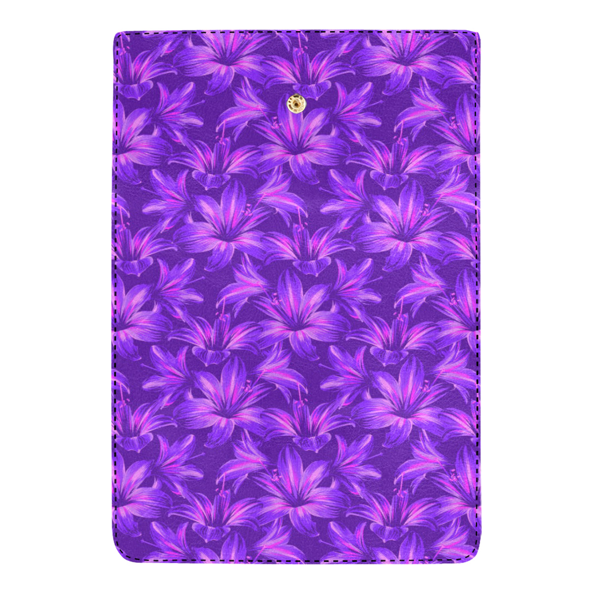 Amaryllis Pattern Print Design AL03 Women's Trifold Wallet