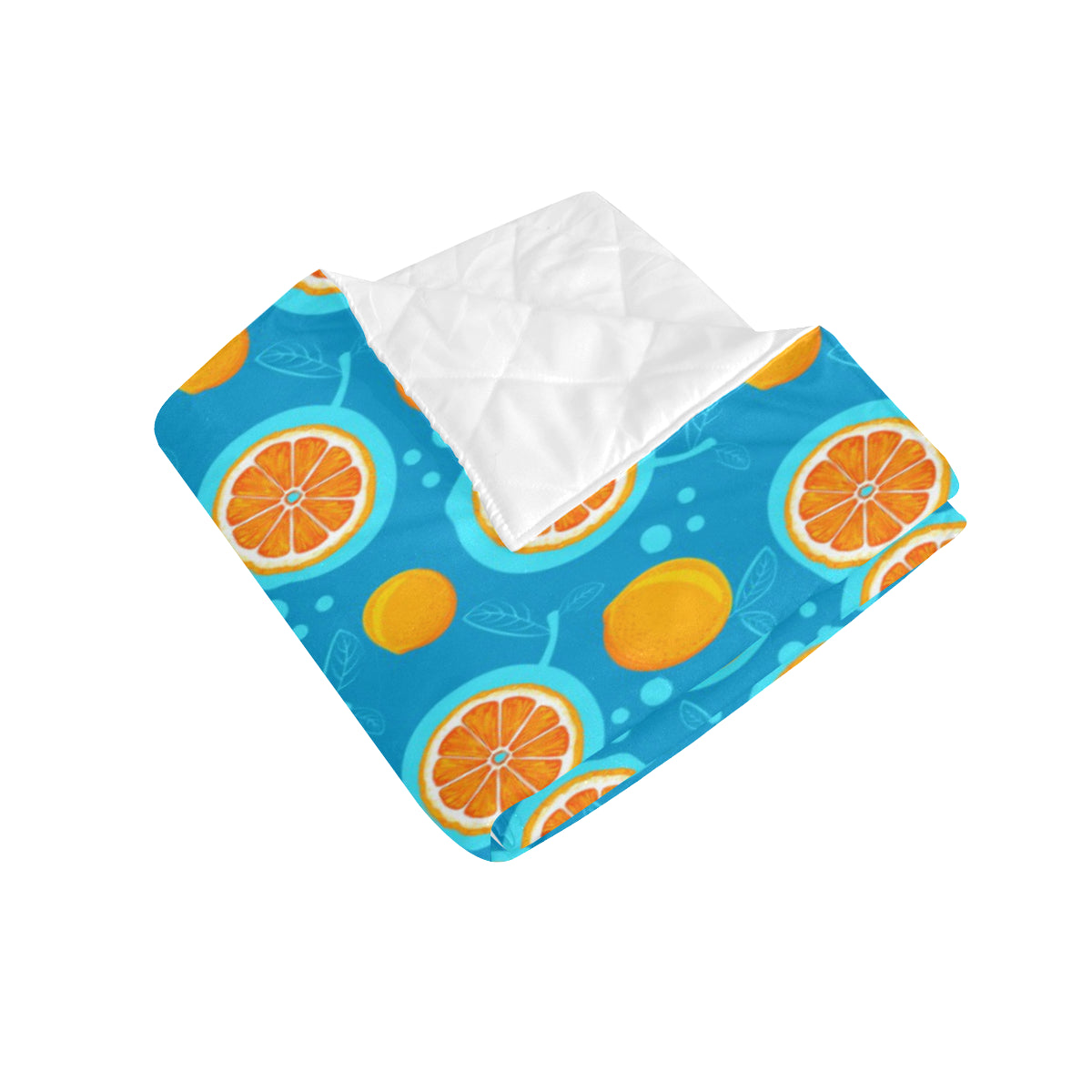 Grapefruit Pattern Print Design GF03 Premium Quilt