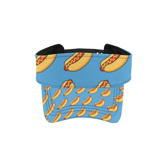 Hot Dog Pattern Print Design 02 Unisex Sun Visor