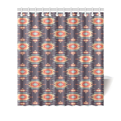 Tribal indians Aztec Shower Curtain
