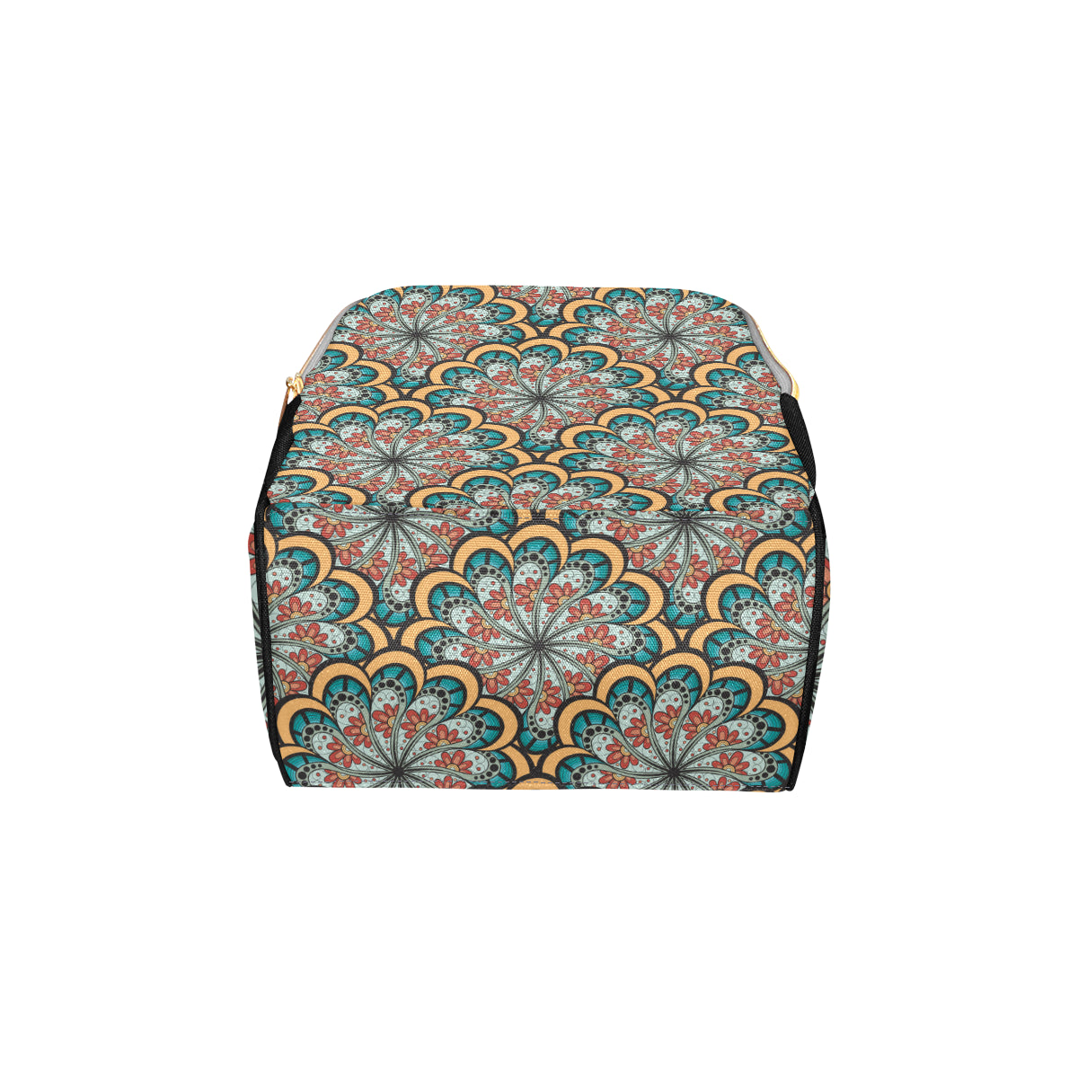 Mandala Pattern Print Design 01 Diaper Bag Backpack