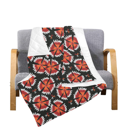 Carnations Pattern Print Design CN03 Premium Quilt