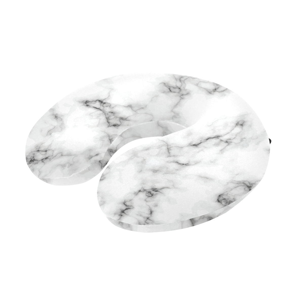 Marble Pattern Print Design 01 U-Shaped Travel Neck Pillow