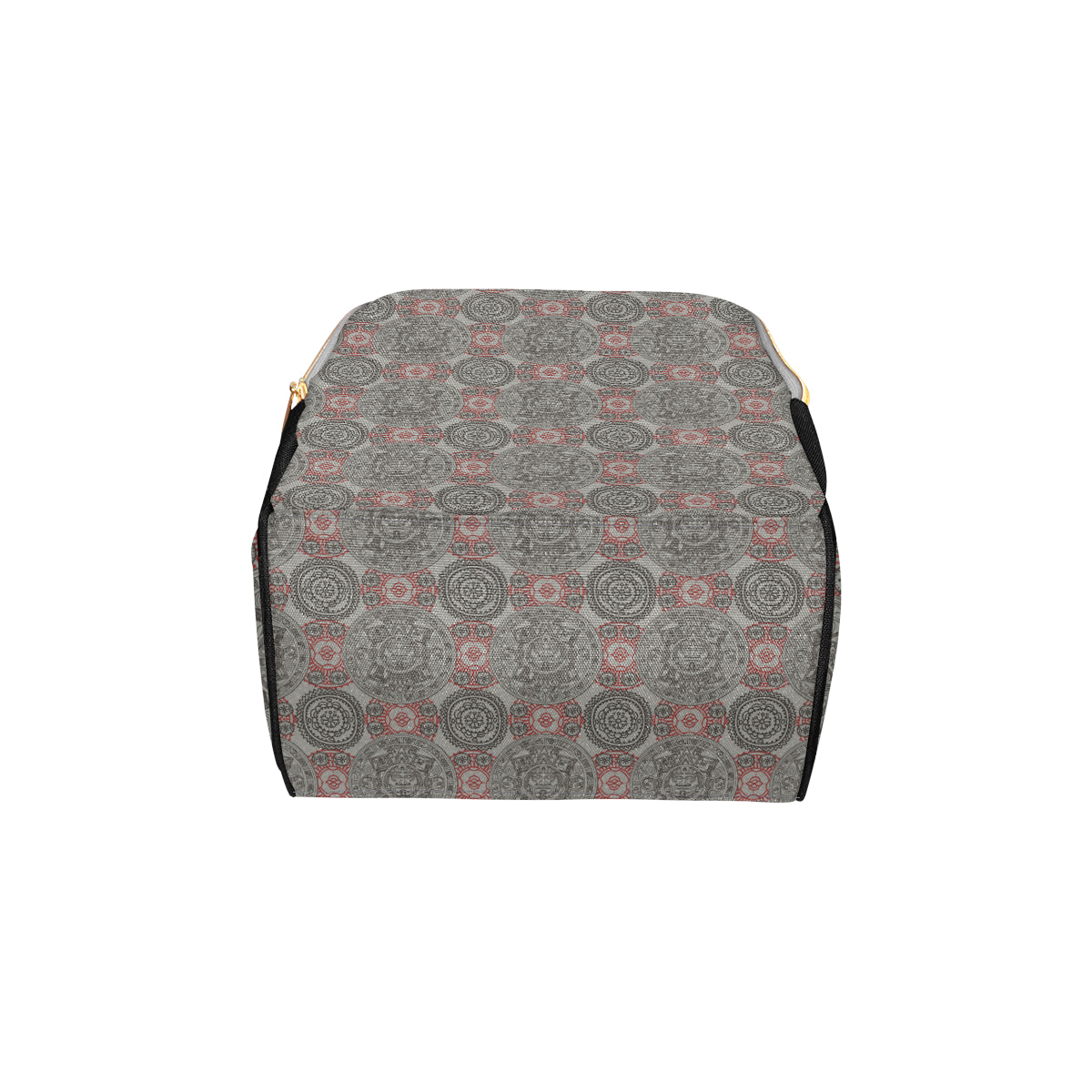 Calendar Aztec Pattern Print Design 04 Diaper Bag Backpack